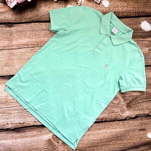 Brooks Brothers Golden Fleece Stretch Supima Polo Shirt Medium Extra Slim Mint